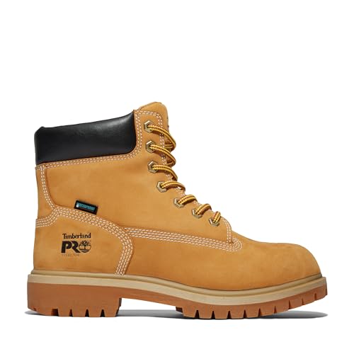Timberland PRO Women's Direct Attach 6 Inch Steel Safety Toe Insulated Waterproof Industrial Work Boot