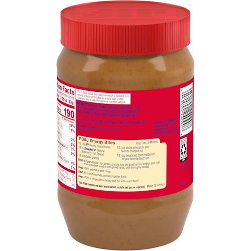 Jif Creamy Peanut Butter, 16 Ounces (Pack of 3)