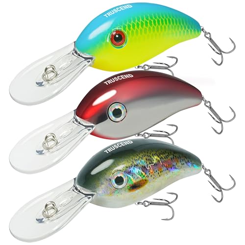 TRUSCEND Swimmax for Saltwater and Freshwater, Realistic Fishing Lures for Bass Trout Crappie Walleye Pike Bluegill Salmon, Swimbait for Bass Fishing, Amazing Fishing Gear Gifts for Family Fishing