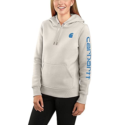 Carhartt Women's Clarksburg Graphic Sleeve Pullover Sweatshirt (Regular and Plus Sizes)