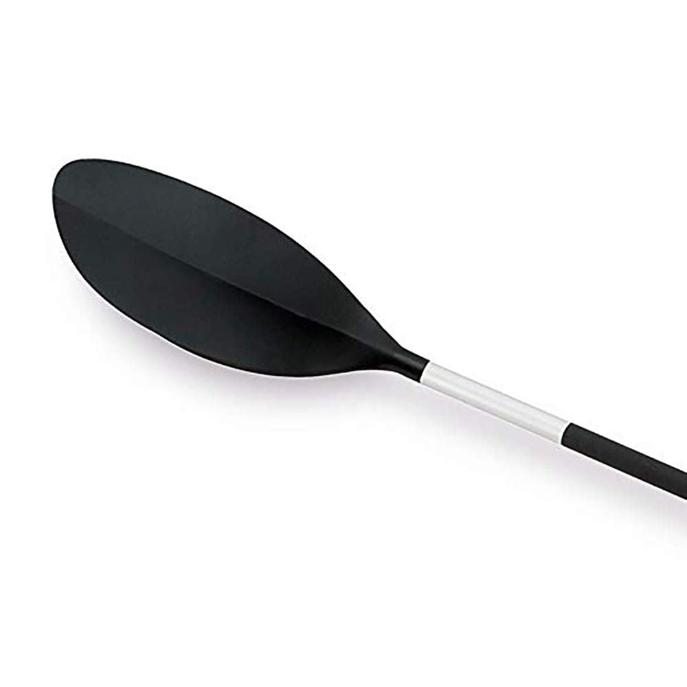 Intex 69629E 86" Kayak Paddle: Ribbed Spoon Shaped Blades – Durable Lightweight Shaft – Comfortable Grips – 3-Position Feather Adjustability – TUV RL Approved