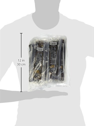 Buffalo Bills Venison Jerky Strips 10oz Pack (20 venison jerky 7" strips per bag)
