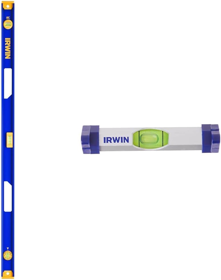 IRWIN Level, Magnetic, I-beam, 24-Inch (1801091), Blue