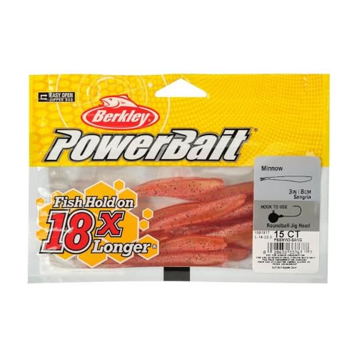 Berkley PowerBait Minnow Fishing Soft Bait