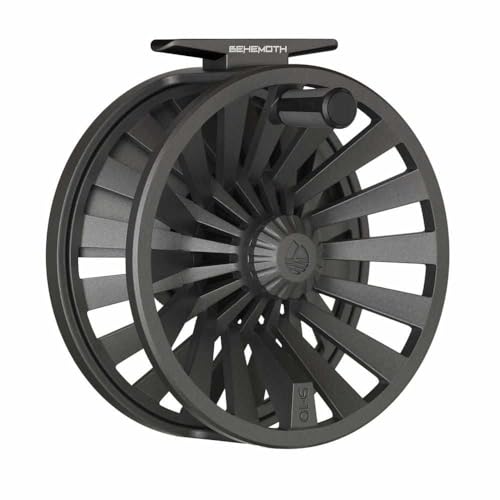 Redington Behemoth Fly Fishing Reel, Multipurpose Fly Reel for Freshwater and Saltwater, Large Arbor and Adjustable Drag
