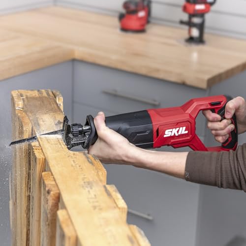 SKIL 20V Compact Reciprocating Saw Includes 2.0Ah PWR CORE 20 Lithium Battery and Charger - RS582902