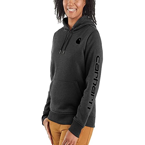 Carhartt Women's Clarksburg Graphic Sleeve Pullover Sweatshirt (Regular and Plus Sizes)