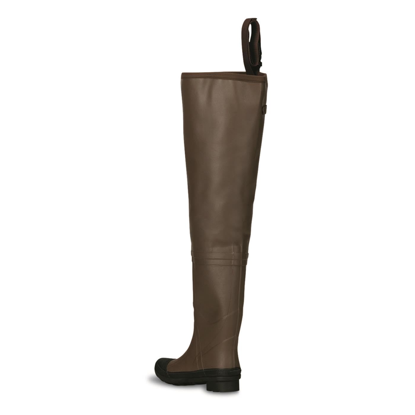 FROGG TOGGS Youth Classic II Rubber BF Hip Waterproof Fishing Wader for Fishing, Brown, 4