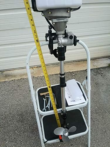 New 52cc 2 Stroke Gas Outboard Motor 3.5 HP Adjustable Base and Height Jon Boat, Zodiac, Dingy