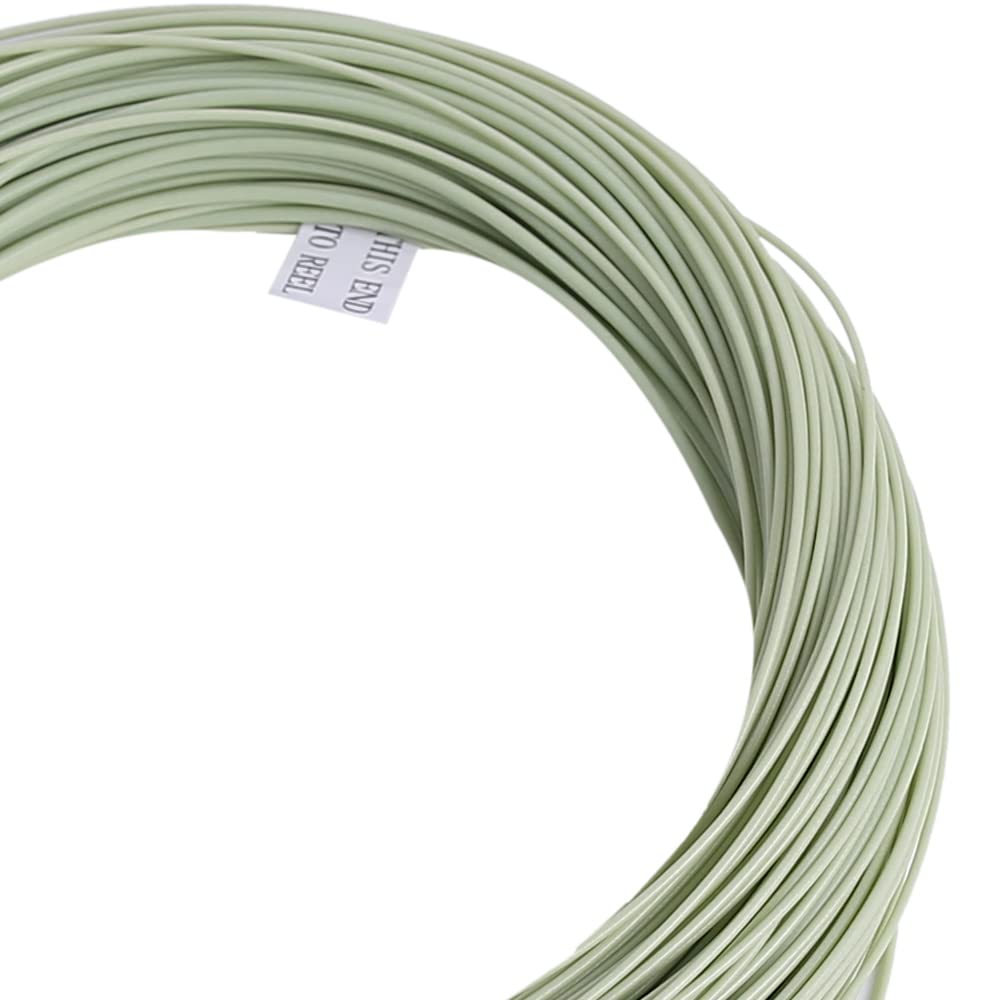Kylebooker Floating 100FT Fly Fishing Line Weight Forward Design with Welded Loop (3F,4F,5F,6F,7F,8F)