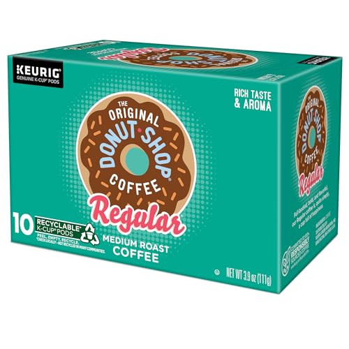 The Original Donut Shop Regular Keurig Single-Serve K-Cup Pods, Medium Roast Coffee, 96 Count