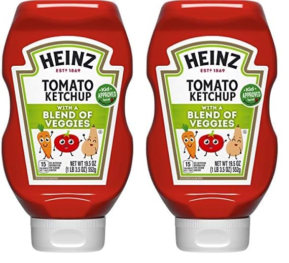 Heinz Ketchup Forever Full Inverted Bottle (20 oz, Pack of 12)