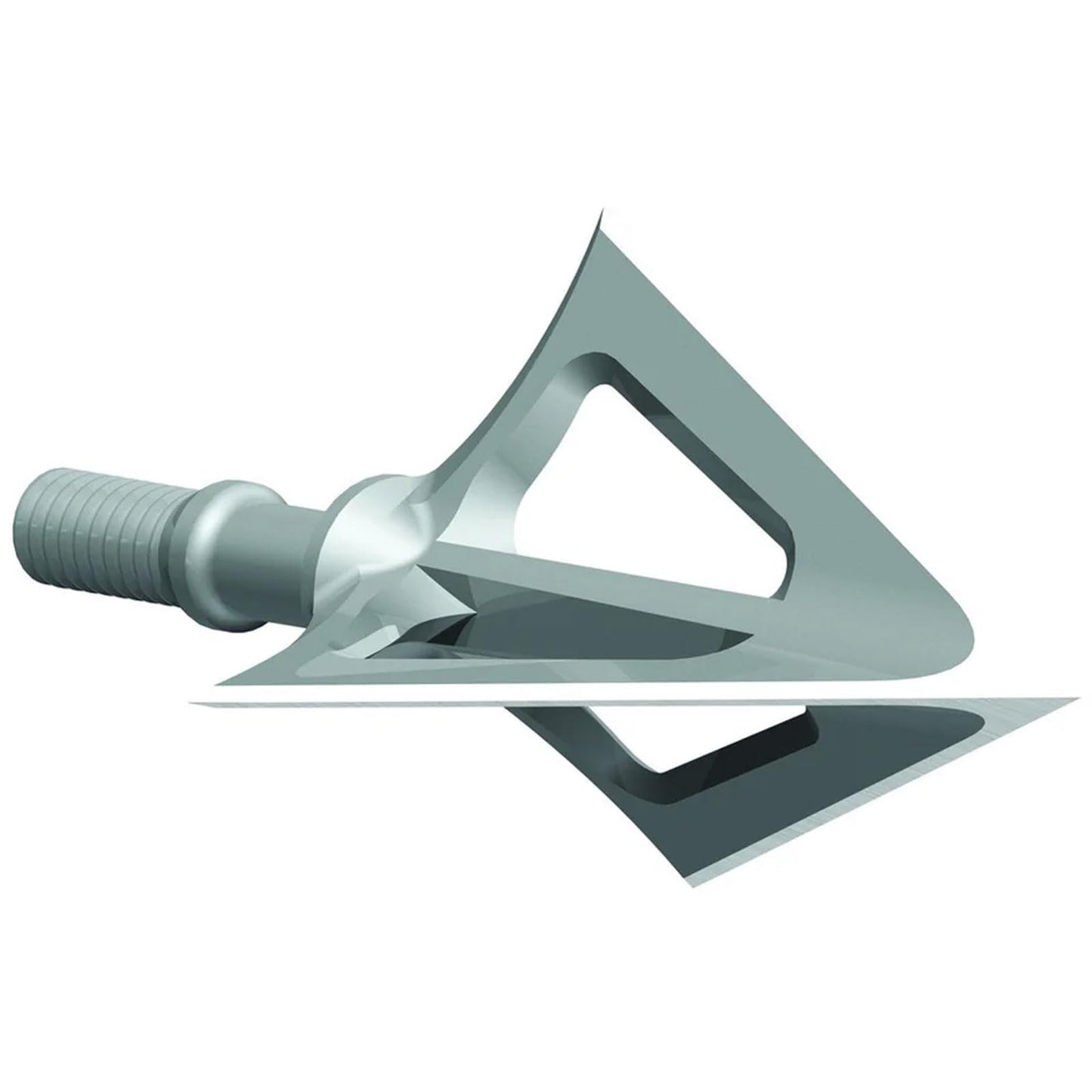 G5 Montec Archery Hunting Durable Sharp Fixed Blades Steel 1-Piece Construction Screw-in Broadheads for Bow Arrows - Pack of 3