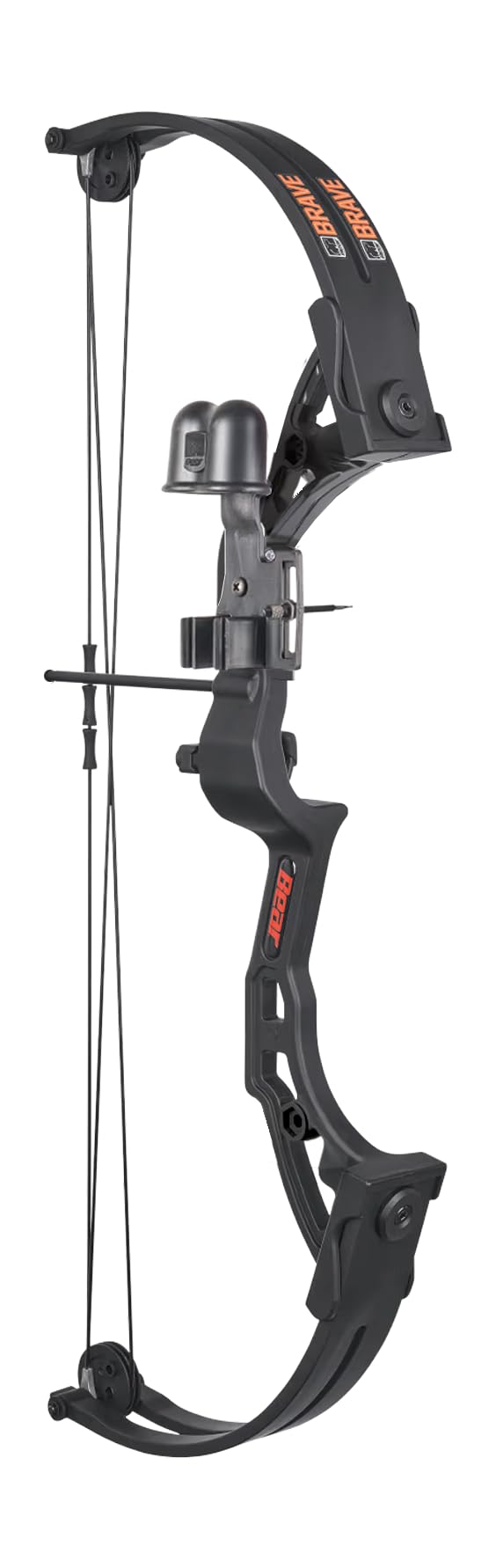 Bear Archery Brave Bow Set for Youth, Recommended Ages 8-12, Right Handed, Continuous Draw Weight Up to 25 lb., Continuous Draw Length Up to 19.5-inches