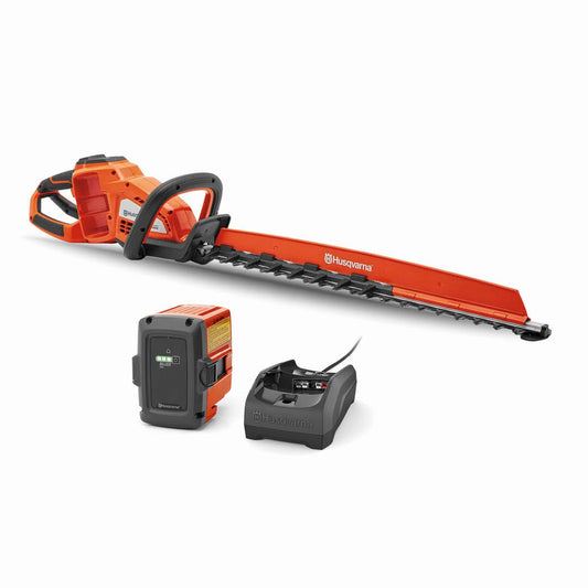 Husqvarna Hedge Master 320iHD60 Battery Hedge Trimmer, 24-Inch Electric Trimmer with Brushless Motor for Efficiency and Durability, 40V Lithium-Ion 4Ah Battery and Charger Included, 970592602