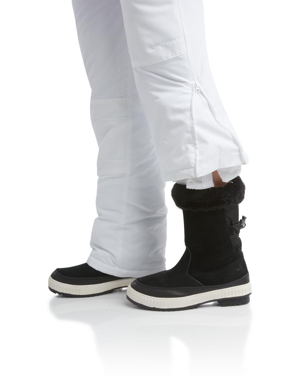 Women's Ski Snow Bib - Waterproof Insulated Ski Pants Snowboard Overalls - Snow Pants for Women (Sizes: S-2XL)