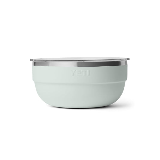YETI Rambler Bowl, Vacuum Insulated, Stackable and Nestable Stainless Steel Bowl with Lid, 4.5 Quart, Ridgeline