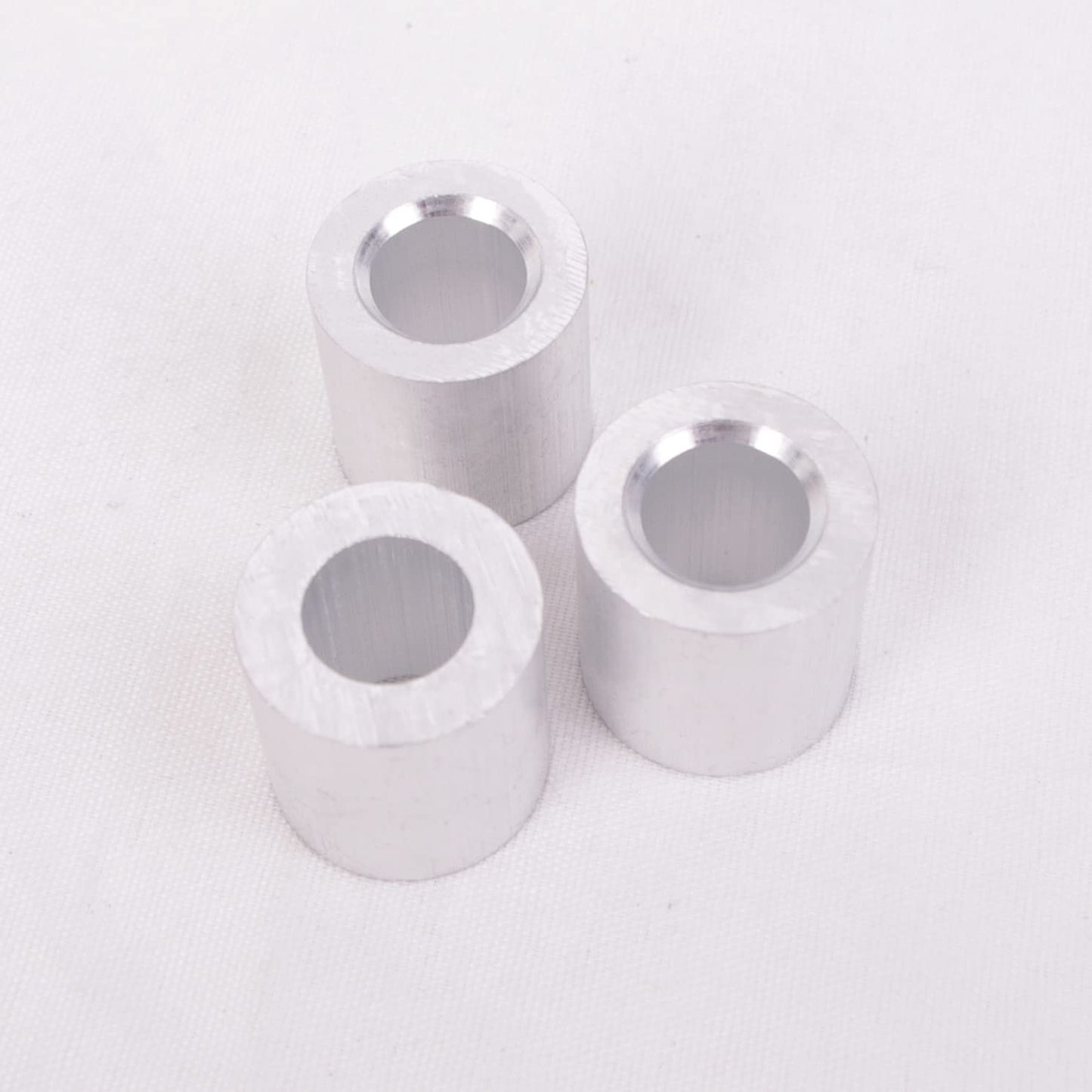 Wire Rope Stop Sleeve, for Wire Rope Dia. 1/16", Aluminum Alloy, PK 100