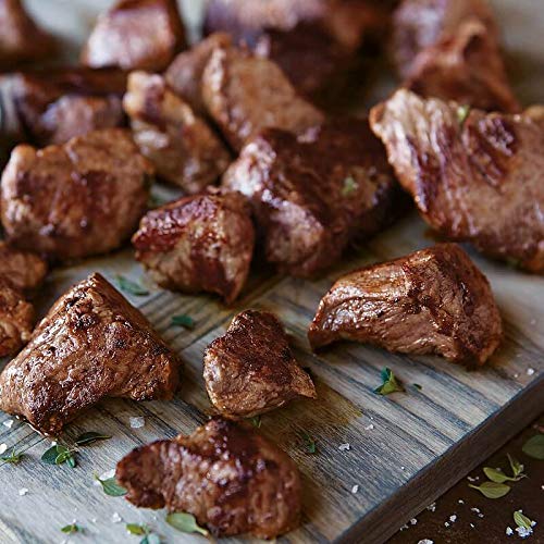 Premium Super Trimmed™ Tenderloin Filet Mignon beef tips, 5 count, 1 lb, Aged up to 28 Days. Tender and Juicy Restaurant Quality Beef Steak and Cooking Instructions from Kansas City Steak Company.