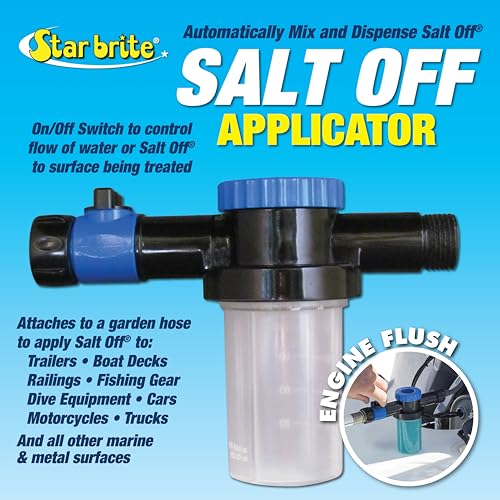 STAR BRITE Salt Off Concentrate - 1 Gallon - Ultimate Salt Remover Wash & Marine Engine Flush for Boats, Vehicles, Trailers, and More (093900N)