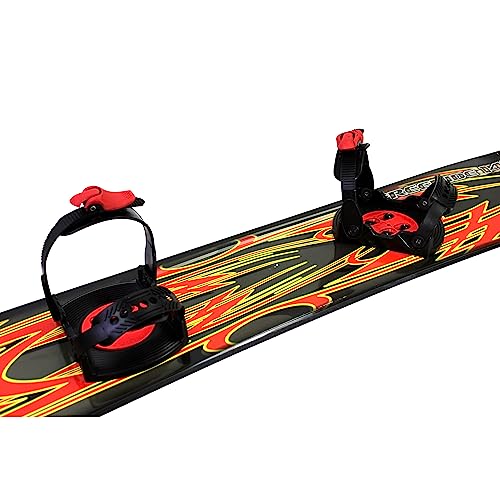 ESP 145 cm Freeride Snowboard - Flex Bindings - Beginner to Professional Snowboard - Solid Core Construction