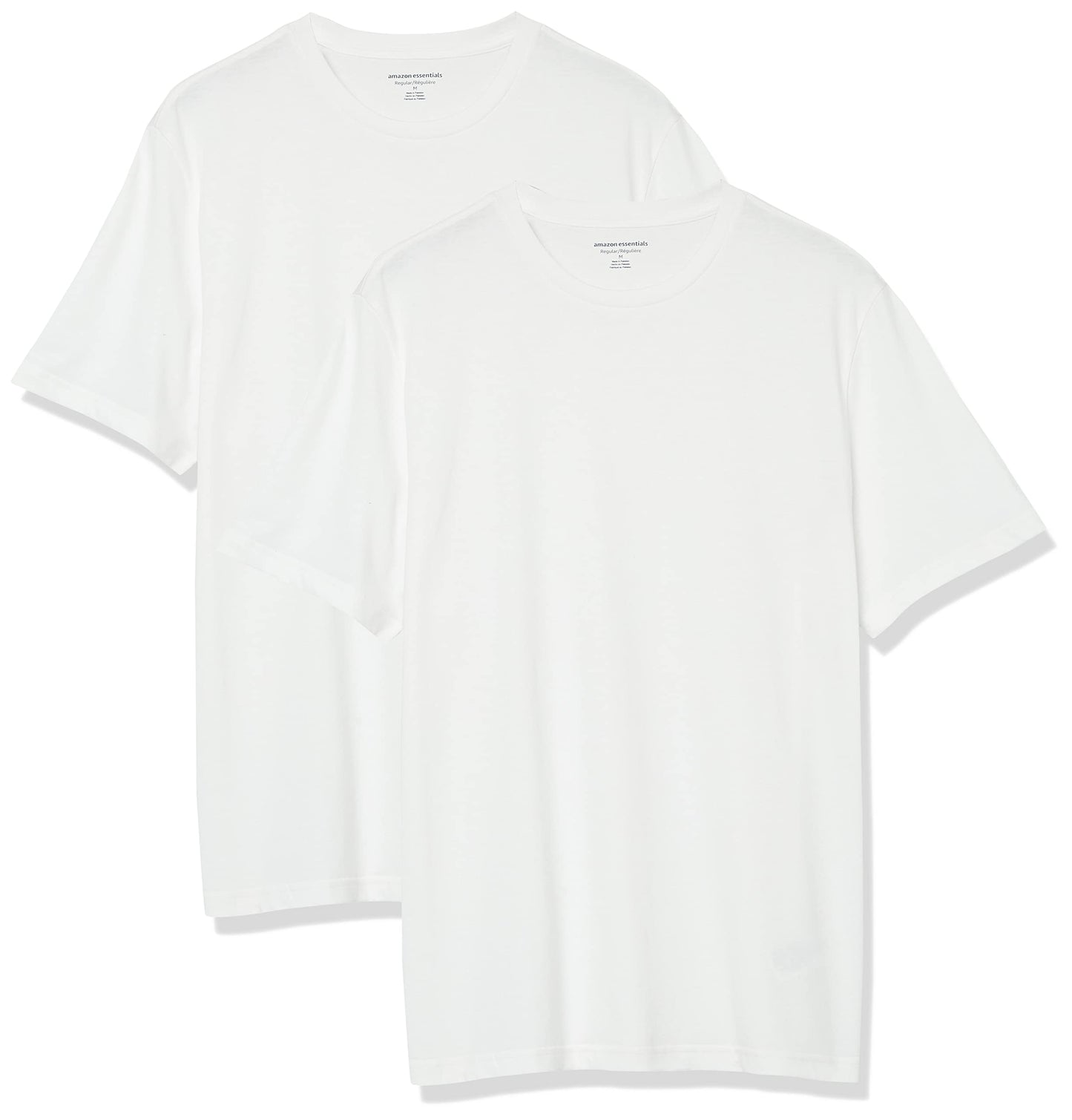 Amazon Essentials Men's Cotton Regular-Fit Short-Sleeve Crewneck T-Shirt