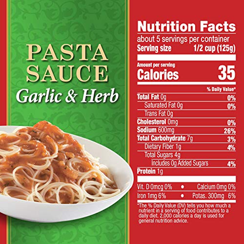 Hunt's Garlic & Herb Pasta Sauce, 24 oz