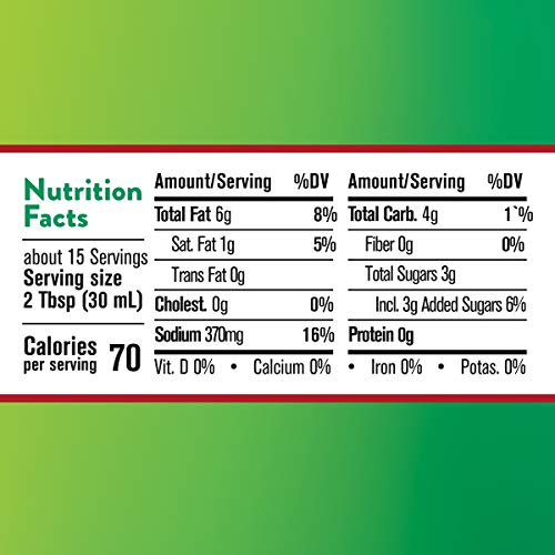 Wish-Bone Zesty Robusto Italian Salad Dressing, 15 FL OZ