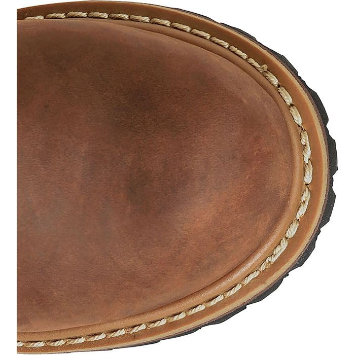 Carolina Women’s Elm 8” Waterproof Comp Toe Logger Boot, Dark Brown - 6.5 M