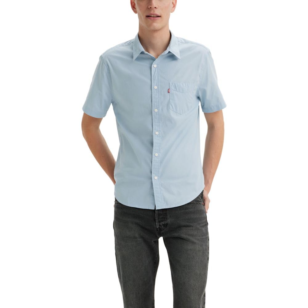 Levi's Men's Classic 1 Pocket Short Sleeve Button Up Shirt