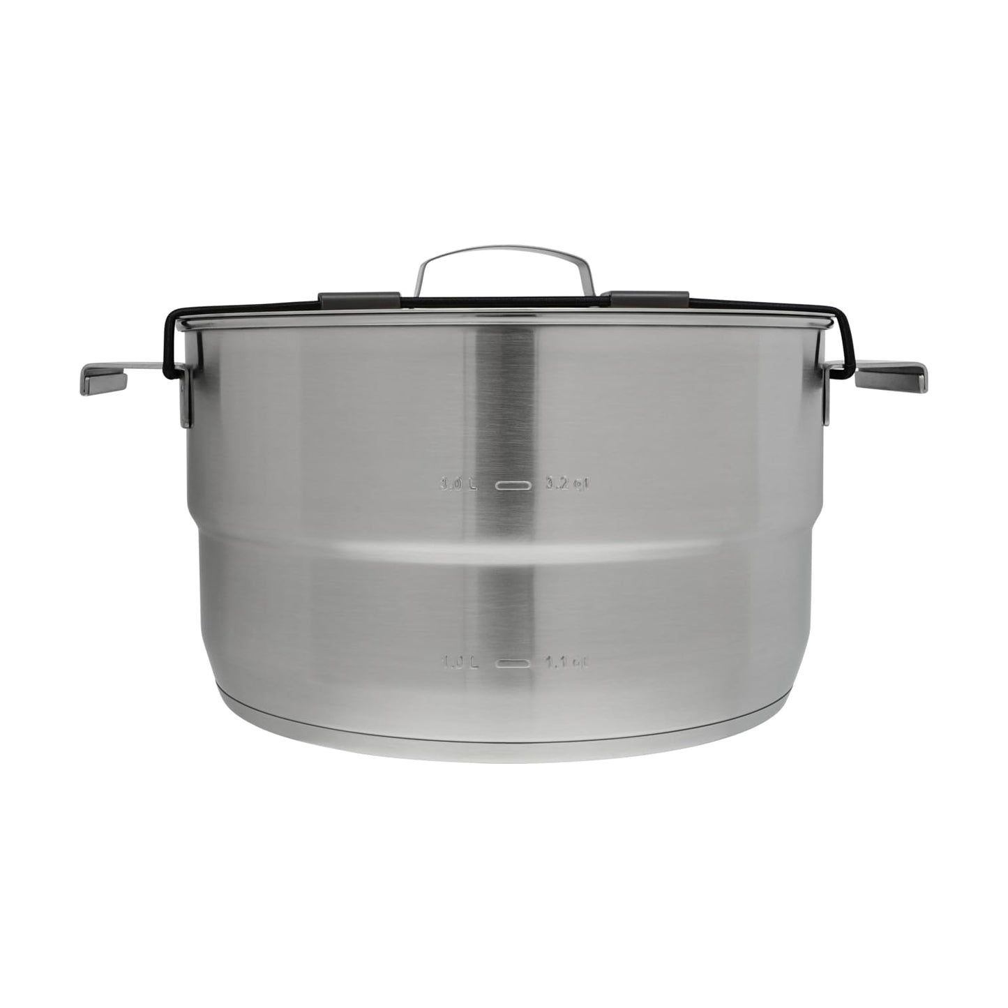 Stanley Adventure 11-Piece Even Heat Pro Camp Cook Set | 4.75 qt Stock Pot | 1.9 qt Saucepan | 8.5 in Frying Pan | Utensils | Stainless Steel Outdoor Cookware for Backpacking and Camping | BPA-Free