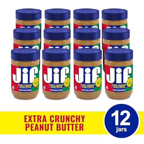Jif Creamy Peanut Butter, 16 Ounces (Pack of 3)