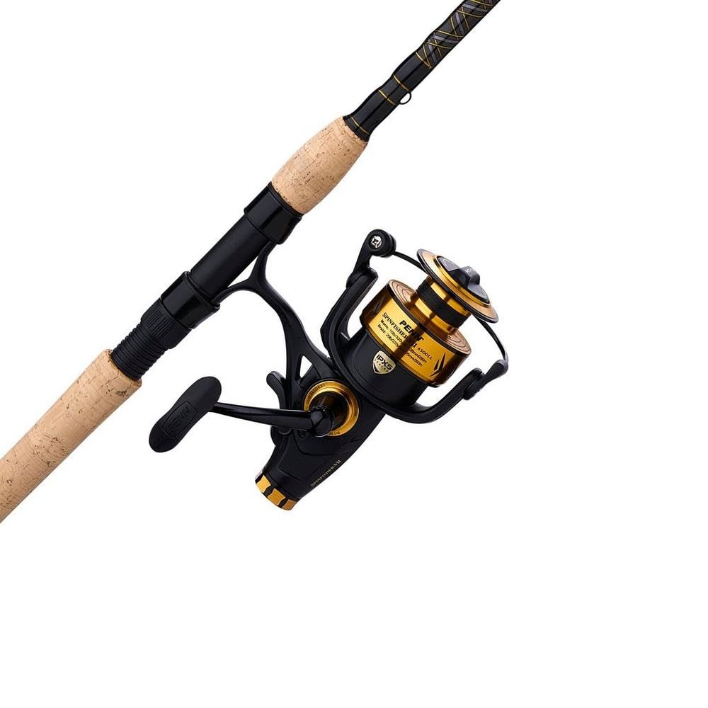 PENN Spinfisher VII Spinning Reel and Fishing Rod Combo
