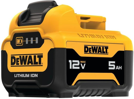 DEWALT DCB126 12V MAX* 5.0Ah Lithium Ion Battery