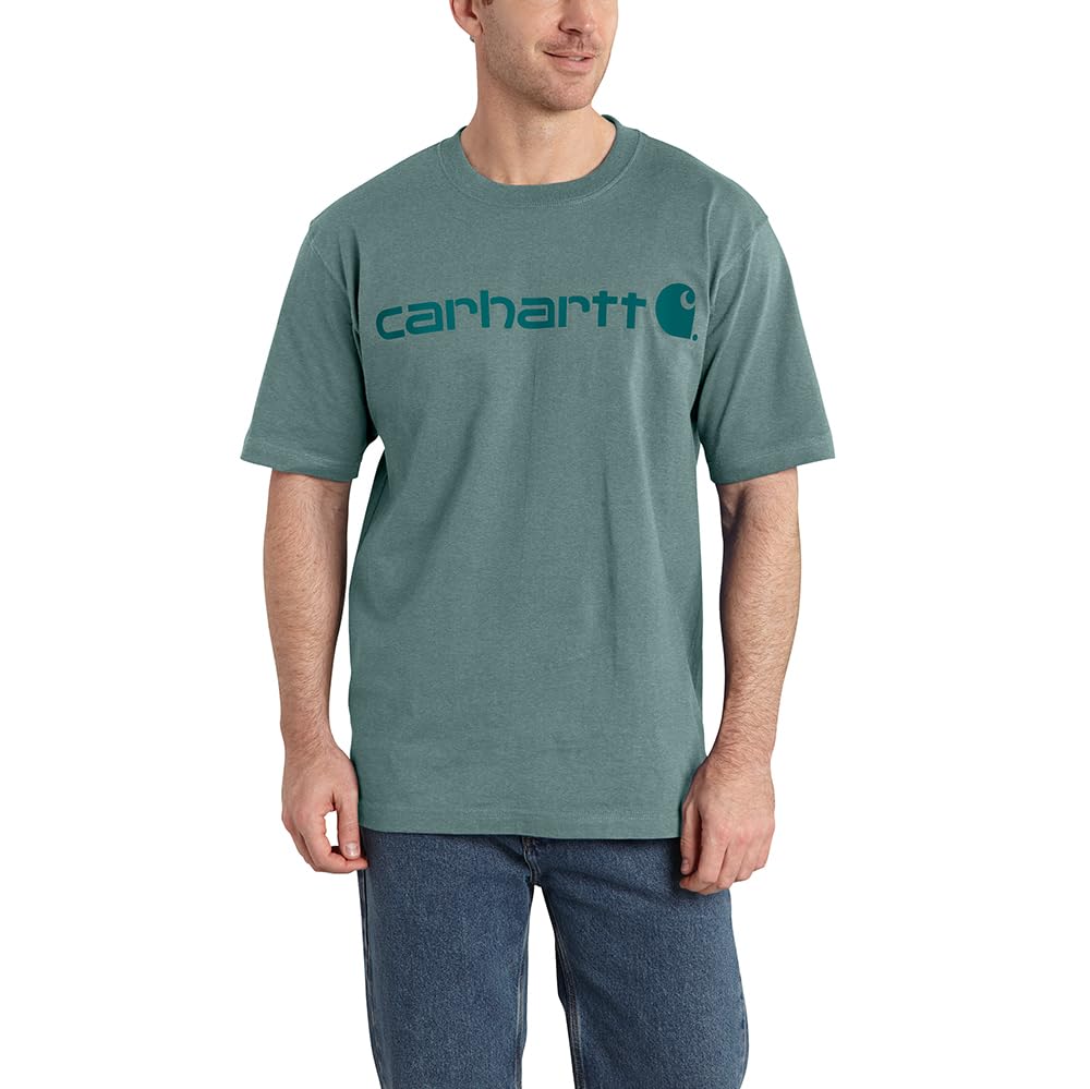 Carhartt Men's K195 Short Sleeve Logo T-Shirt
