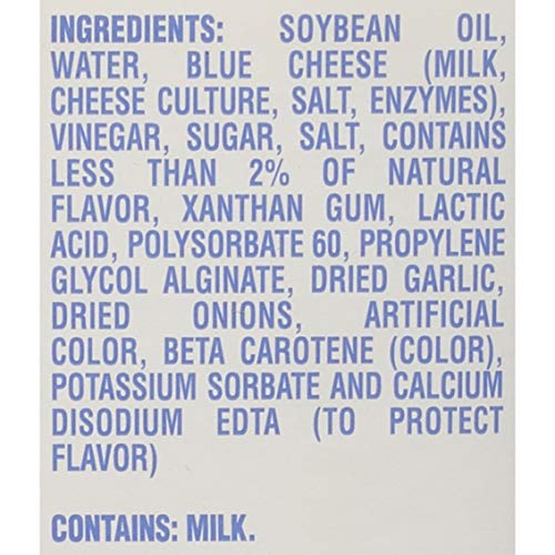 Kraft Brand Dressing Pourable Blue Cheese Dressing, 128 Ounce