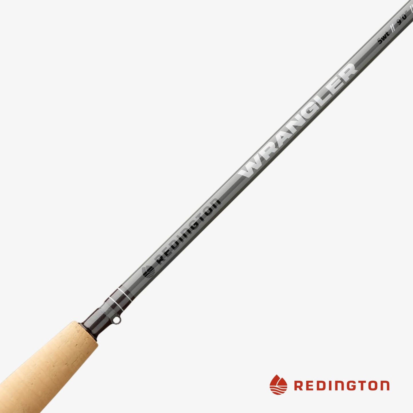 Redington Wrangler Fly Fishing Rod, 4-Piece Fly Rod, Durable Nylon Travel Tube, 5WT 9'0"
