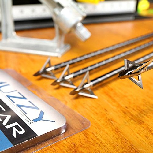 Muzzy Trocar Crossbow Archery Arrow Broadhead 100 or 125 Grain - 3 Pack