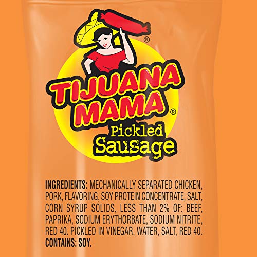 Penrose Big Mama Pickled Sausages, 2.4 Ounce, 6 Pack