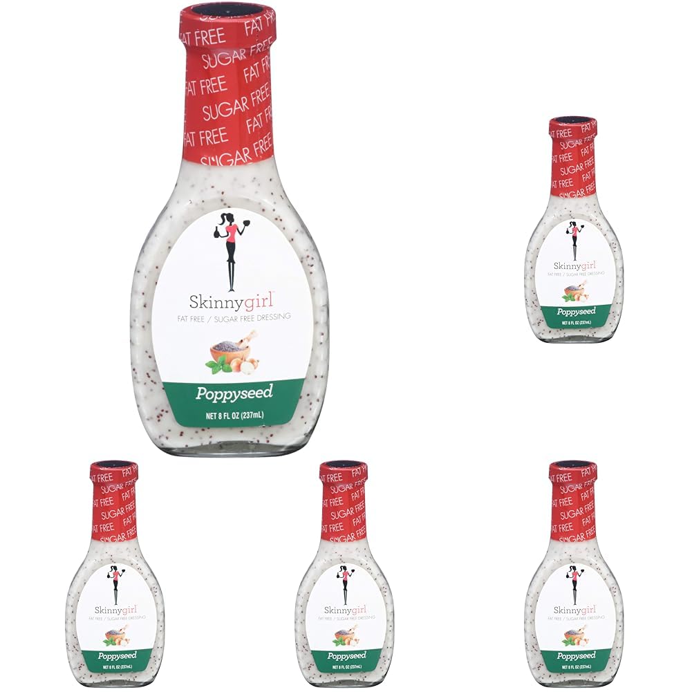 Skinnygirl Fat-Free Salad Dressing, Sugar-Free Buttermilk Ranch, 8 Ounce