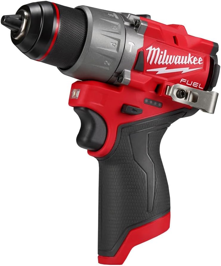 Milwaukee 3404-20 12V Fuel Cordless 1/2" Hammer Drill/Driver (Bare Tool)