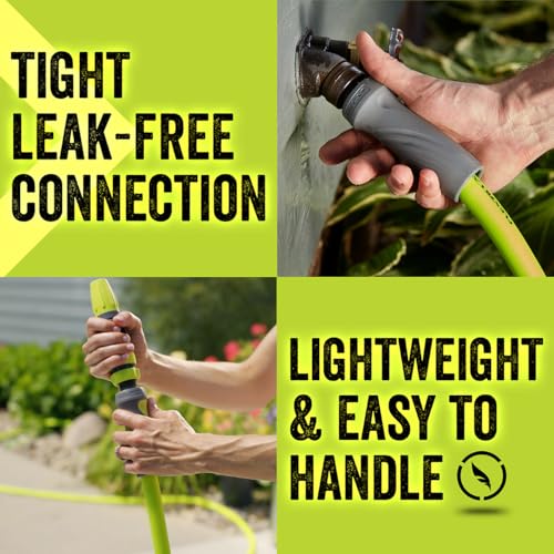 Flexzilla Garden Hose 5/8 in. x 50 ft, Heavy Duty, Lightweight, Durable, ZillaGreen - HFZG550YW-E