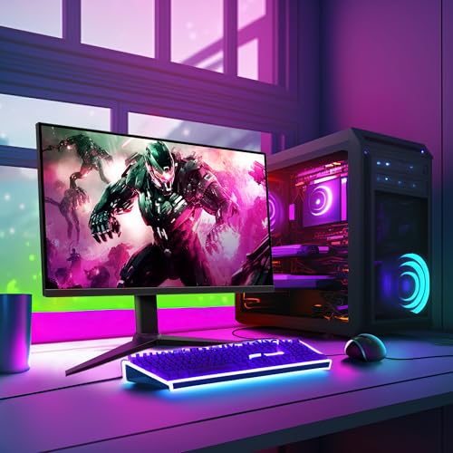 Amazon Basics 27 inch Gaming Monitor, FHD 1080P, 165Hz, VESA Compatible, Adaptive sync, 1ms Response, Black