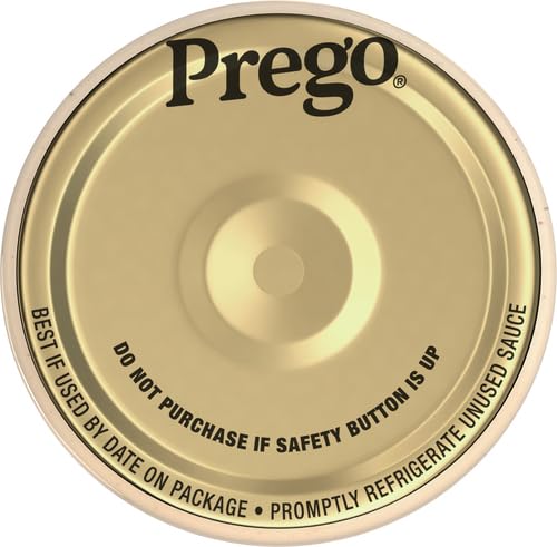 Prego Alfredo Pasta Sauce with Roasted Garlic and Parmesan Cheese, 14.5 oz Jar