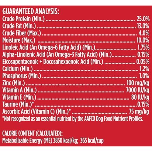 Nutrish Dry Dog Food, Real Beef, Pea & Brown Rice Recipe Whole Health Blend for Adult Dogs, 40 lb. Bag, Packaging May Vary (Rachael Ray)