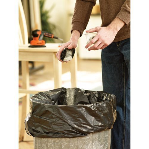 BLACK+DECKER Detail Sander, 1.2 Amp, 16,000 OPM, Compact Design, 3-Position Grip for Comfort, Includes Dust Collector, Corded (BDEMS600)