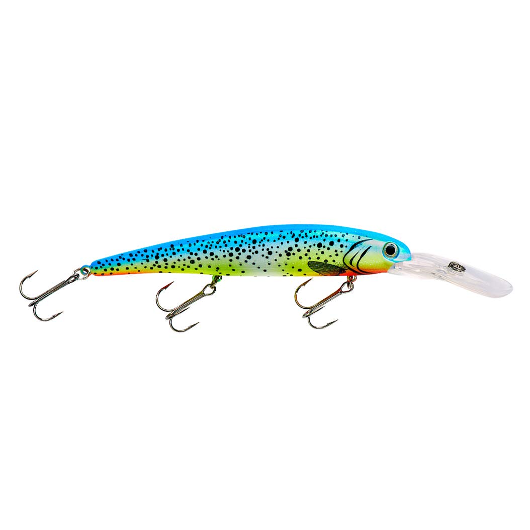 Bandit Lures 4 3/4-Inch Slender Minnow Jerkbait Trolls Up to 27 Feet Deep, Universal Color Patterns, 1 Piece
