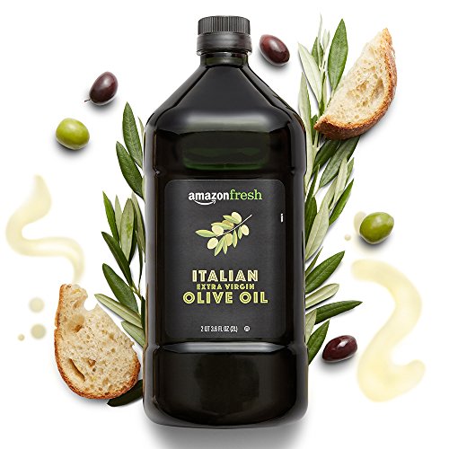 Amazon Fresh, Mediterranean Blend Extra Virgin Olive Oil, 3.6 Fl Oz (2L)