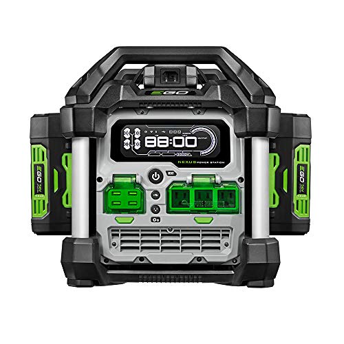 EGO Power+ PST3042 Nexus Portable Power Station for Indoor and Outdoor Use Two 7.5Ah Battery Included, Black