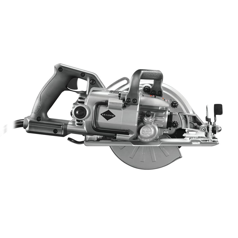 SKILSAW SPT77W-01 15-Amp 7-1/4-Inch Aluminum Worm Drive Circular Saw
